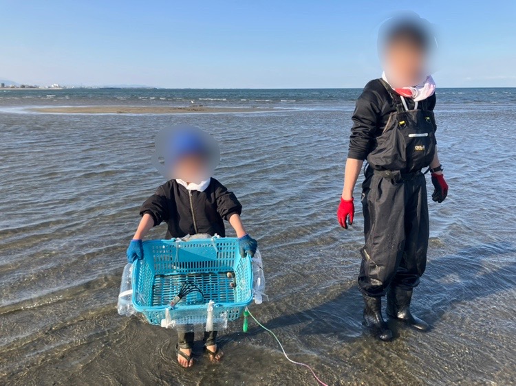 御殿場海岸 潮干狩り場