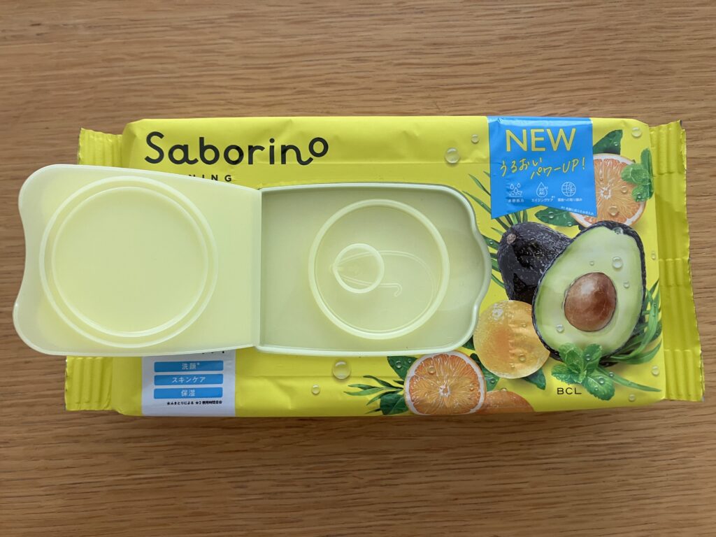 サボリーノ 朝用マスク 開封前